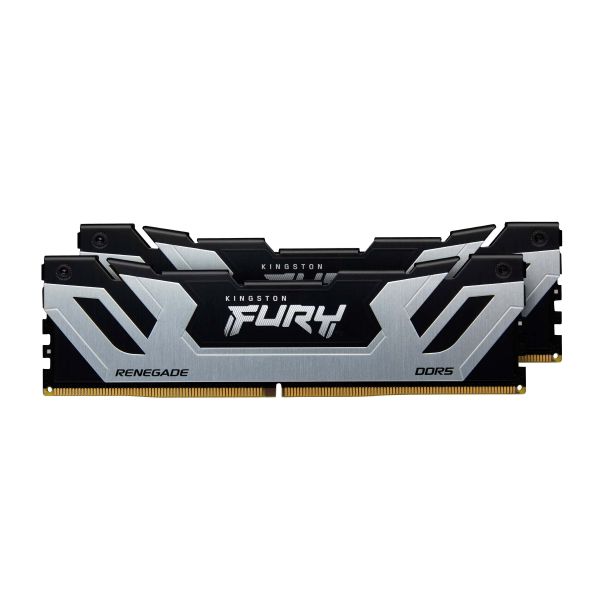 Kingston Technology FURY 24GB 8400MT/s DDR5 CL40 CUDIMM Renegade Silver XMP (KF584CU40RS-24)