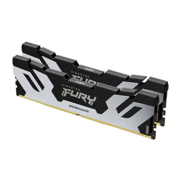 Kingston Technology FURY 48GB 8400MT/s DDR5 CL40 CUDIMM (set van 2) Renegade Silver XMP (KF584CU40RSK2-48)