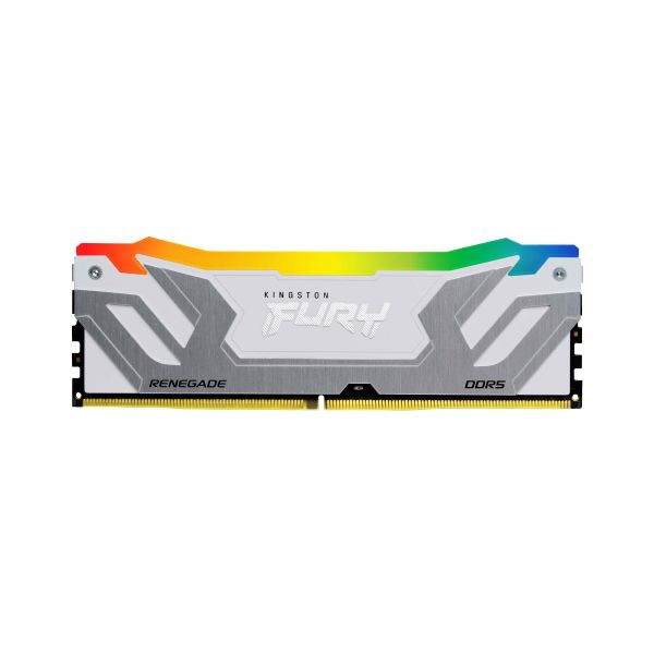 Kingston Technology FURY 48GB 8400MT/s DDR5 CL40 CUDIMM (set van 2) Renegade RGB White XMP (KF584CU40RWAK2-48)
