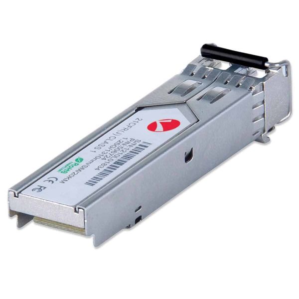 Intellinet Netwerk transceiver Gigabit SFP, 1000Base-LX (LC) single-mode, 20 km, 1310 nm, MSA-compatibel, equivalent aan Cisco GLC-LH-SM, 3 jaar garantie (506724) Intellinet Netwerk transceiver Gigabit SFP, 1000Base-LX (LC) single-mode, 20 km, 1310 nm, MSA-compatibel, equivalent aan Cisco GLC-LH-SM, 3 jaar garantie (506724)
