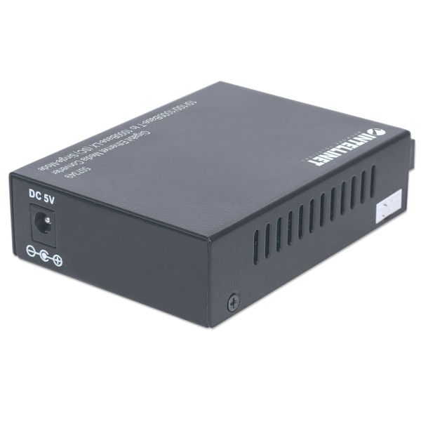 Intellinet 507349 netwerk media converter 1000 Mbit/s 1310 nm Single-mode Zwart (507349)