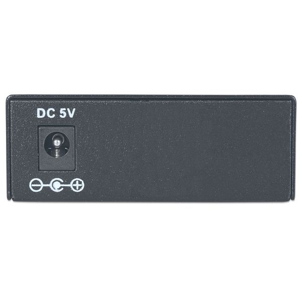 Intellinet 507349 netwerk media converter 1000 Mbit/s 1310 nm Single-mode Zwart (507349)