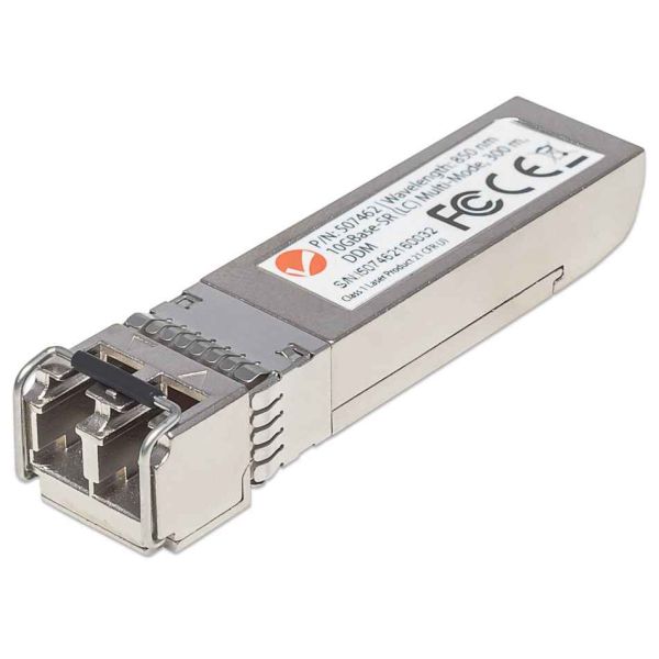 Intellinet 507462 netwerk transceiver module Vezel-optiek 11100 Mbit/s SFP+ 850 nm (507462) Intellinet 507462 netwerk transceiver module Vezel-optiek 11100 Mbit/s SFP+ 850 nm (507462)