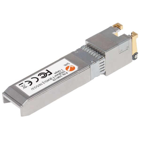 Intellinet Netwerk transceiver 10G SFP+, 10GBase-T (RJ45), 30 m, tot 10 Gbps met Cat6a, MSA-compatibel, equivalent aan Cisco MA-SFP-10G-T, 3 jaar garantie (508179) Intellinet Netwerk transceiver 10G SFP+, 10GBase-T (RJ45), 30 m, tot 10 Gbps met Cat6a, MSA-compatibel, equivalent aan Cisco MA-SFP-10G-T, 3 jaar garantie (508179)