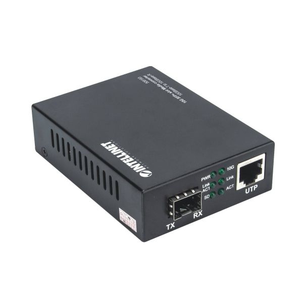 Intellinet 508193 netwerk media converter 10000 Mbit/s Zwart (508193)