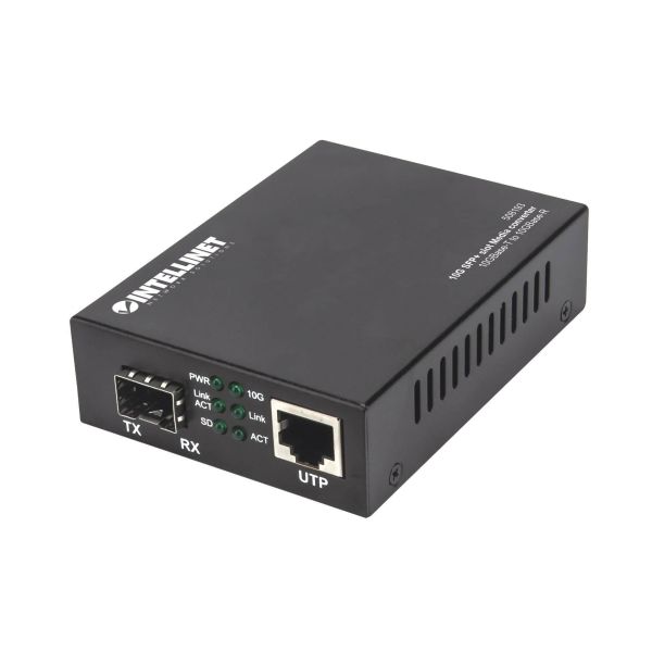 Intellinet 508193 netwerk media converter 10000 Mbit/s Zwart (508193)