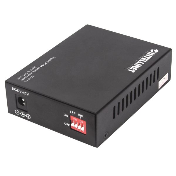 Intellinet 508216 netwerk media converter 1000 Mbit/s Zwart (508216)