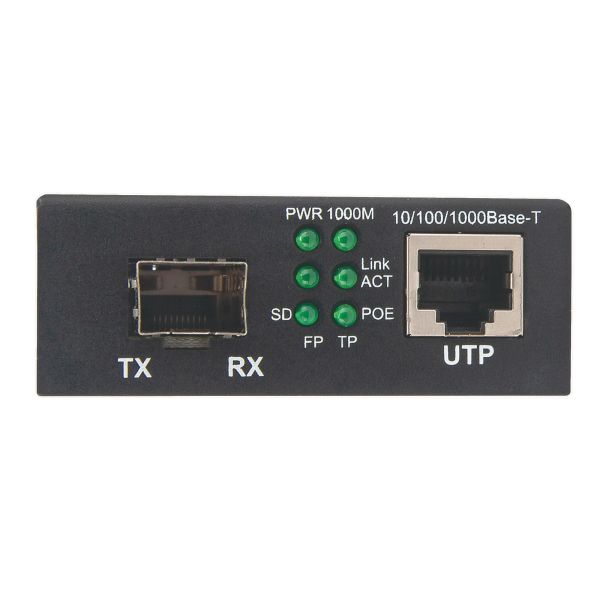 Intellinet 508216 netwerk media converter 1000 Mbit/s Zwart (508216)