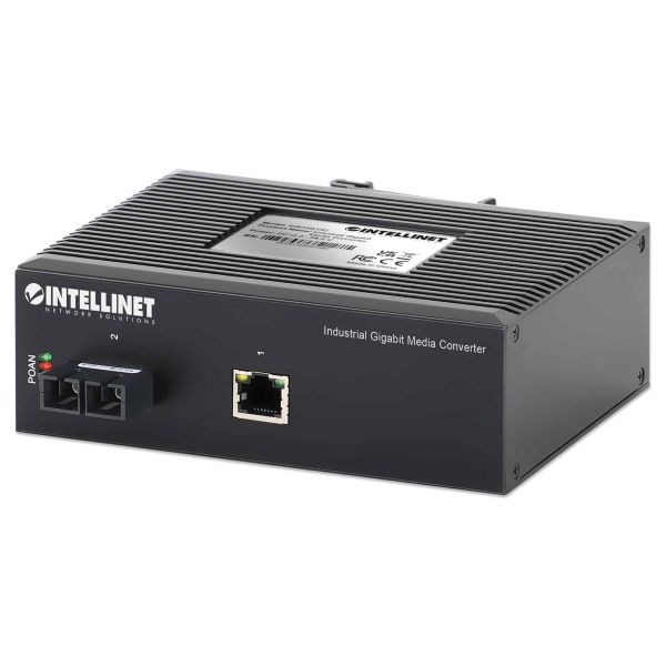 Intellinet 508346 netwerk media converter 1000 Mbit/s 1310 nm Single-mode Zwart (508346) Intellinet 508346 netwerk media converter 1000 Mbit/s 1310 nm Single-mode Zwart (508346)