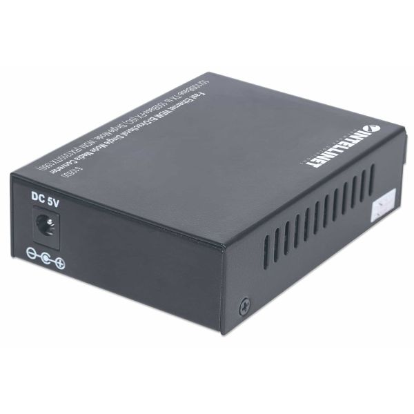 Intellinet 510530 netwerk media converter 100 Mbit/s Single-mode Zwart (510530)