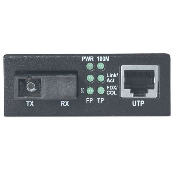 Intellinet 510547 netwerk media converter 100 Mbit/s Single-mode Zwart (510547)