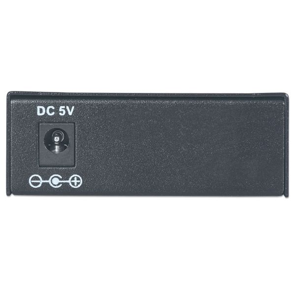 Intellinet 510547 netwerk media converter 100 Mbit/s Single-mode Zwart (510547)