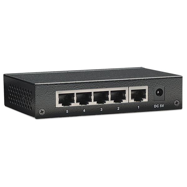 Intellinet 530378 netwerk-switch Gigabit Ethernet (10/100/1000) Zwart (530378)
