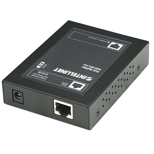 Intellinet 560443 network splitter Zwart Power over Ethernet (PoE) (560443)