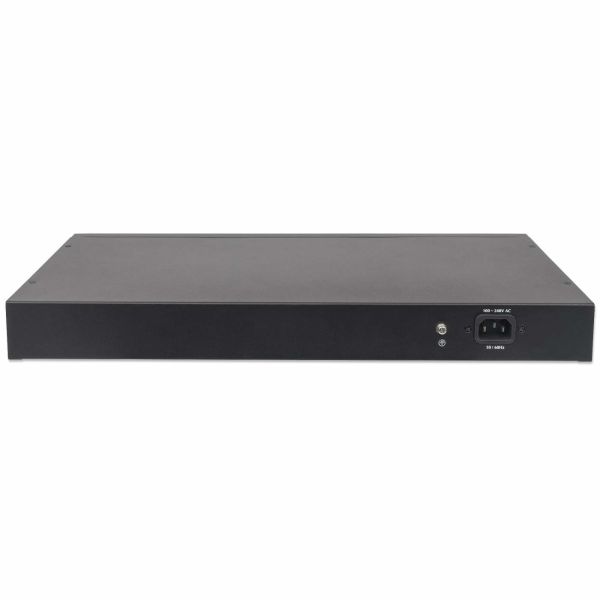 Intellinet 560559 netwerk-switch Managed Gigabit Ethernet (10/100/1000) Power over Ethernet (PoE) Zwart (560559)