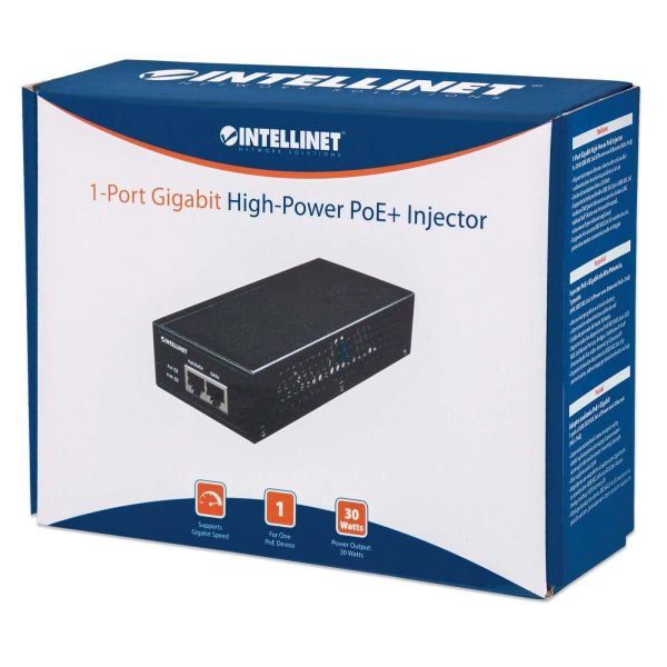 Intellinet 560566 PoE adapter & injector Gigabit Ethernet (560566)