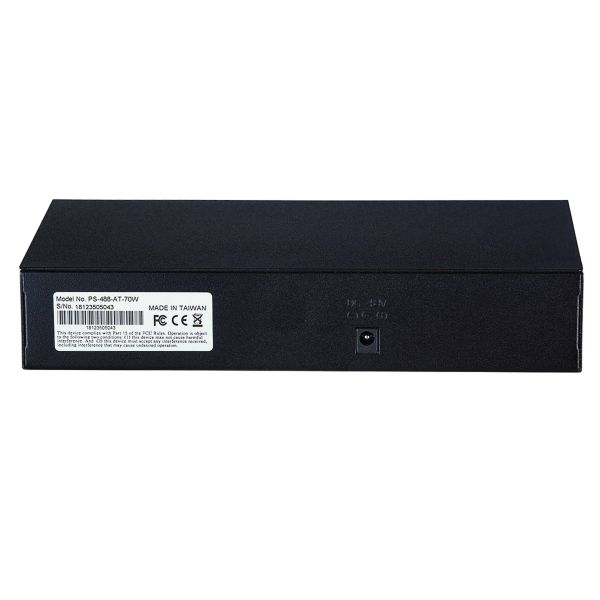 Intellinet 560764 netwerk-switch Fast Ethernet (10/100) Power over Ethernet (PoE) Zwart (560764)