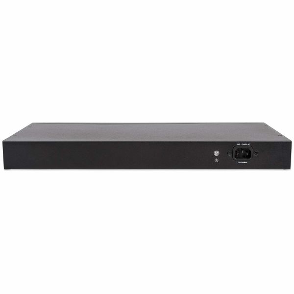 Intellinet 560917 netwerk-switch Managed Gigabit Ethernet (10/100/1000) 1U Zwart (560917)