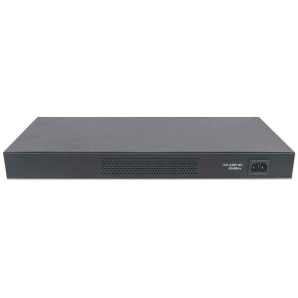 Intellinet 561044 netwerk-switch Unmanaged L2 Gigabit Ethernet (10/100/1000) 1U Zwart (561044)