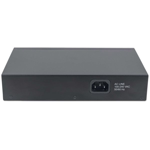 Intellinet 561068 netwerk-switch Unmanaged L2 Gigabit Ethernet (10/100/1000) 1U Zwart (561068)