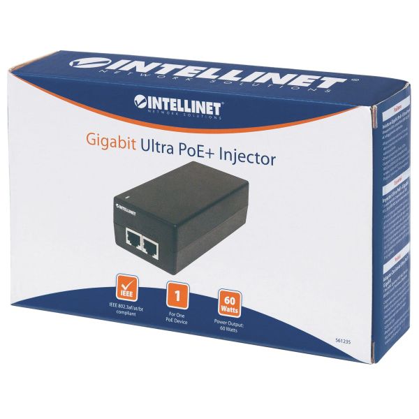 Intellinet 561235 PoE adapter & injector Gigabit Ethernet 48 V (561235)
