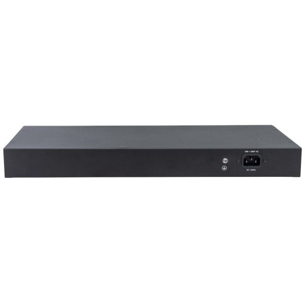Intellinet 561242 netwerk-switch Unmanaged Gigabit Ethernet (10/100/1000) Power over Ethernet (PoE) 1U Zwart (561242)