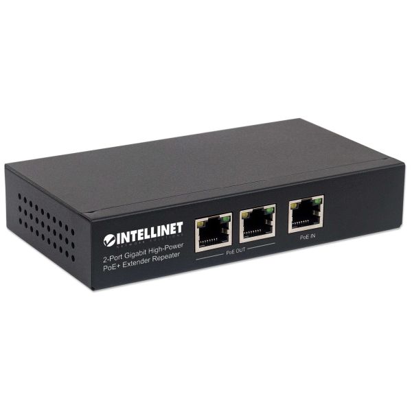 Intellinet 561266 netwerk-switch Unmanaged Gigabit Ethernet (10/100/1000) Power over Ethernet (PoE) Zwart (561266)