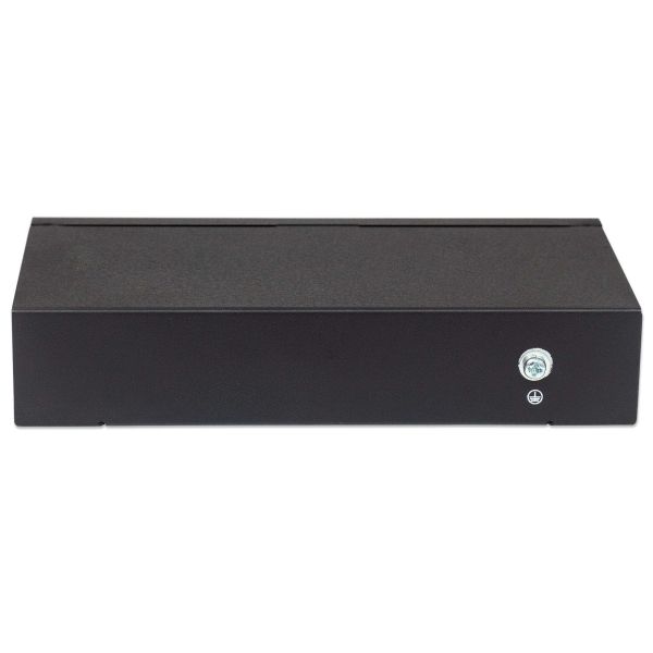 Intellinet 561266 netwerk-switch Unmanaged Gigabit Ethernet (10/100/1000) Power over Ethernet (PoE) Zwart (561266)