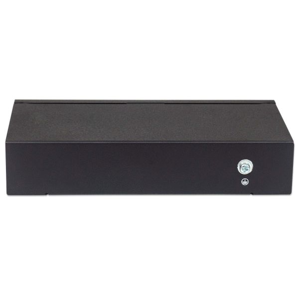 Intellinet 2-poorts Gigabit high-power PoE+ extender/repeater, IEEE 802.3at/af conform, verlengt PoE-bereik, metalen behuizing, geschikt voor wandmontage, Power Over Ethernet, 3 jaar garantie (561266)