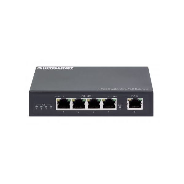 Intellinet 561617 netwerkextender Netwerkzender Zwart 10, 100, 1000 Mbit/s (561617)