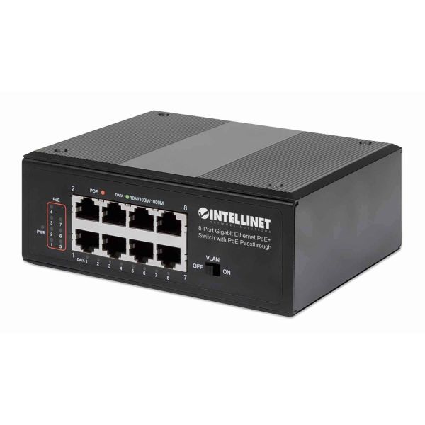 Intellinet 561624 netwerk-switch Gigabit Ethernet (10/100/1000) Power over Ethernet (PoE) Zwart (561624) Intellinet 561624 netwerk-switch Gigabit Ethernet (10/100/1000) Power over Ethernet (PoE) Zwart (561624)