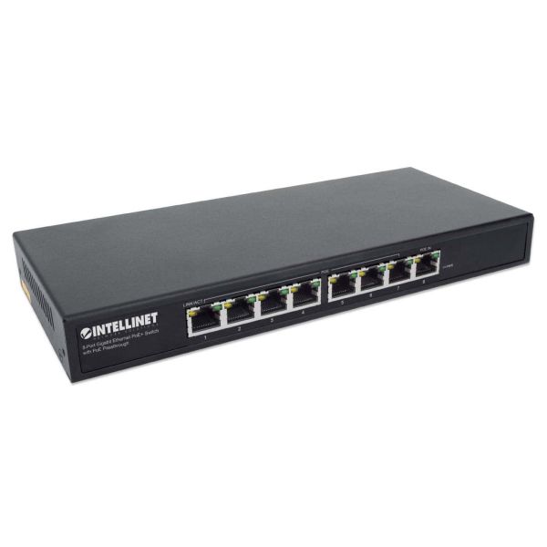 Intellinet 561679 netwerk-switch Gigabit Ethernet (10/100/1000) Power over Ethernet (PoE) Zwart (561679)