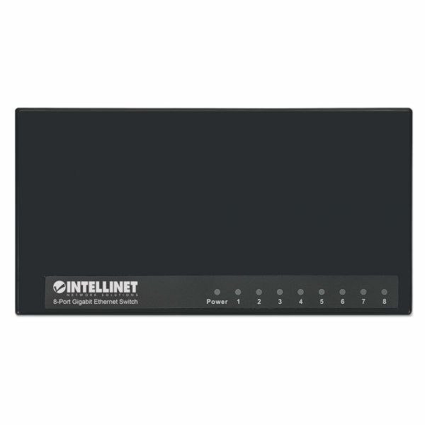Intellinet 561754 netwerk-switch Gigabit Ethernet (10/100/1000) Zwart (561754)