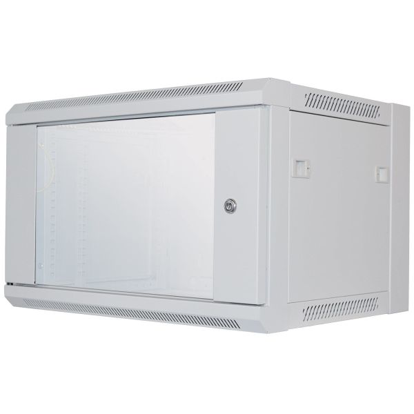 Intellinet 711722 rack 6U Wandrek Grijs (711722) Intellinet 711722 rack 6U Wandrek Grijs (711722)