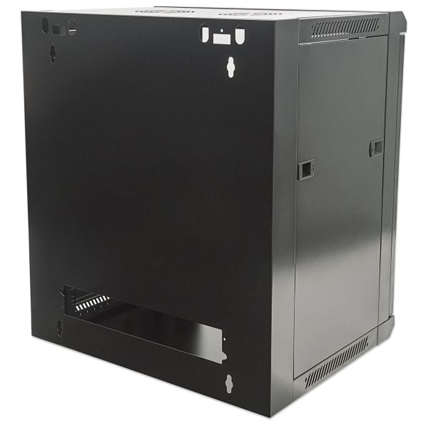 Intellinet 19" netwerkkast wandmontage (standaard), 9U, 450 mm diep, zwart, bouwpakket (flatpack), max. 60 kg, bruikbare diepte 270–350 mm, metalen & glazen deur, afneembare zijpanelen, montagemateriaal niet inbegrepen (711777) Intellinet 19" netwerkkast wandmontage (standaard), 9U, 450 mm diep, zwart, bouwpakket (flatpack), max. 60 kg, bruikbare diepte 270–350 mm, metalen & glazen deur, afneembare zijpanelen, montagemateriaal niet inbegrepen (711777)