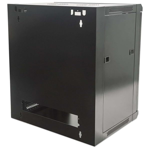 Intellinet 19" netwerkkast wandmontage (standaard), 9U, 600 mm diep, zwart, bouwpakket (flatpack), max. 60 kg, bruikbare diepte 410 mm, metalen & glazen deur, afneembare zijpanelen, montagemateriaal niet inbegrepen (711791) Intellinet 19" netwerkkast wandmontage (standaard), 9U, 600 mm diep, zwart, bouwpakket (flatpack), max. 60 kg, bruikbare diepte 410 mm, metalen & glazen deur, afneembare zijpanelen, montagemateriaal niet inbegrepen (711791)