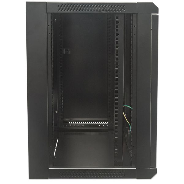 Intellinet 19" netwerkkast wandmontage (standaard), 9U, 600 mm diep, zwart, bouwpakket (flatpack), max. 60 kg, bruikbare diepte 410 mm, metalen & glazen deur, afneembare zijpanelen, montagemateriaal niet inbegrepen (711791) Intellinet 19" netwerkkast wandmontage (standaard), 9U, 600 mm diep, zwart, bouwpakket (flatpack), max. 60 kg, bruikbare diepte 410 mm, metalen & glazen deur, afneembare zijpanelen, montagemateriaal niet inbegrepen (711791)