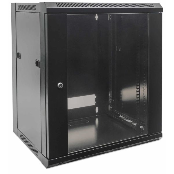 Intellinet 19" netwerkkast wand (standaard), 12U, 600 mm diep, zwart, bouwpakket, max. 60 kg, bruikbare diepte 410 mm, metalen & glazen deur, afneembare zijpanelen, montagemateriaal niet inbegrepen (711883) Intellinet 19" netwerkkast wand (standaard), 12U, 600 mm diep, zwart, bouwpakket, max. 60 kg, bruikbare diepte 410 mm, metalen & glazen deur, afneembare zijpanelen, montagemateriaal niet inbegrepen (711883)