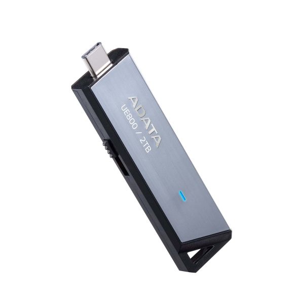ADATA AELI-UE800-2T-CSG USB flash drive 2 TB USB Type-C 3.2 Gen 2 (3.1 Gen 2) Zilver (AELI-UE800-2T-CSG)