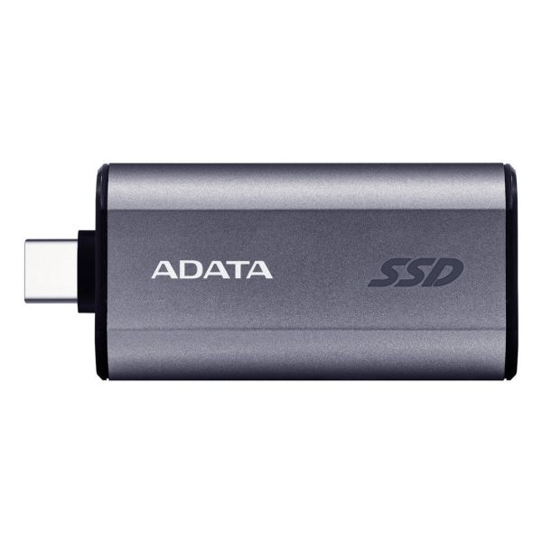 ADATA SC750 500 GB USB Type-C 3.2 Gen 2 (3.1 Gen 2) Grijs (SC750-500G-CCBK)