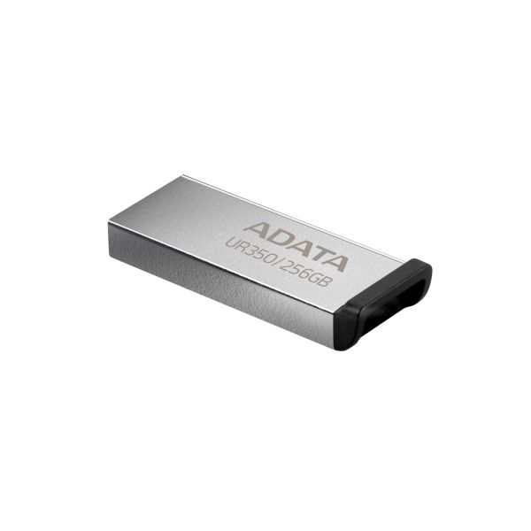 ADATA UR350 USB flash drive 256 GB USB Type-A 3.2 Gen 1 (3.1 Gen 1) Zwart, Zilver (UR350-256G-RSR/BK)