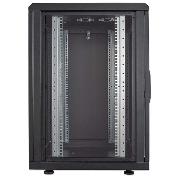 Intellinet 713061 rack 16U Vrijstaande rek Zwart (713061)