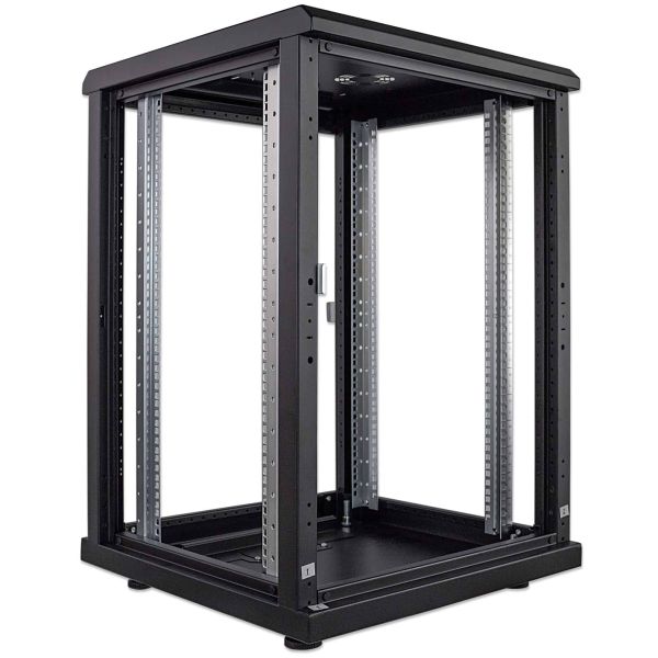 Intellinet 713061 rack 16U Vrijstaande rek Zwart (713061)