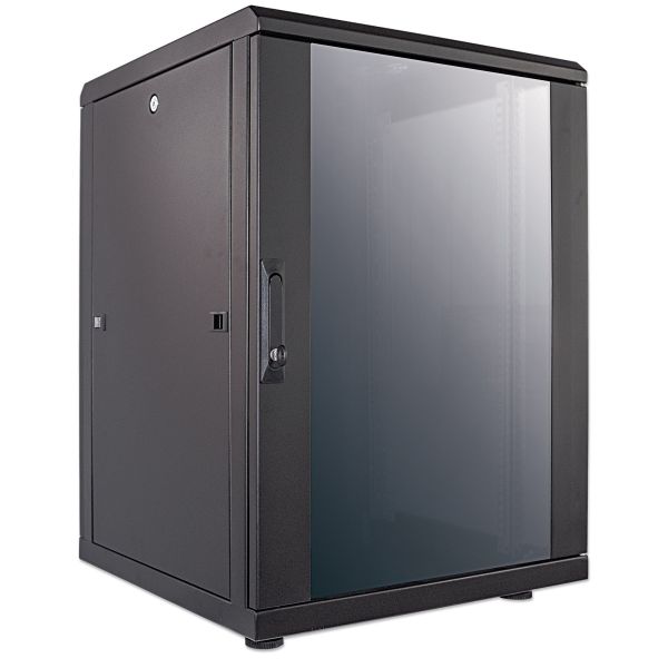 Intellinet 19" netwerkkast vrijstaand, 16U, 600x600 mm (breedte x diepte), zwart, bouwpakket (flatpack), max. 1500 kg, meerpuntsdeurslot, 1 slot per zijpaneel, bruikbare diepte 123–373 mm, IP20, staal (713061) Intellinet 19" netwerkkast vrijstaand, 16U, 600x600 mm (breedte x diepte), zwart, bouwpakket (flatpack), max. 1500 kg, meerpuntsdeurslot, 1 slot per zijpaneel, bruikbare diepte 123–373 mm, IP20, staal (713061)