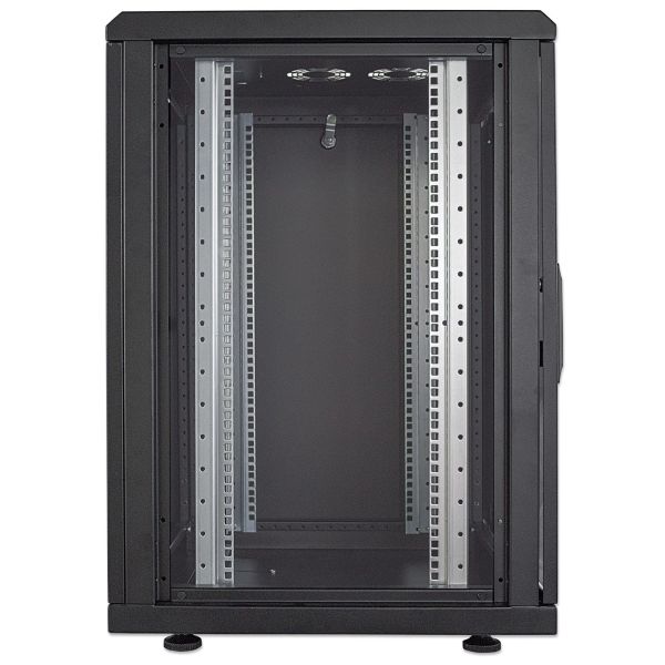 Intellinet 713061 rack 16U Vrijstaande rek Zwart (713061)