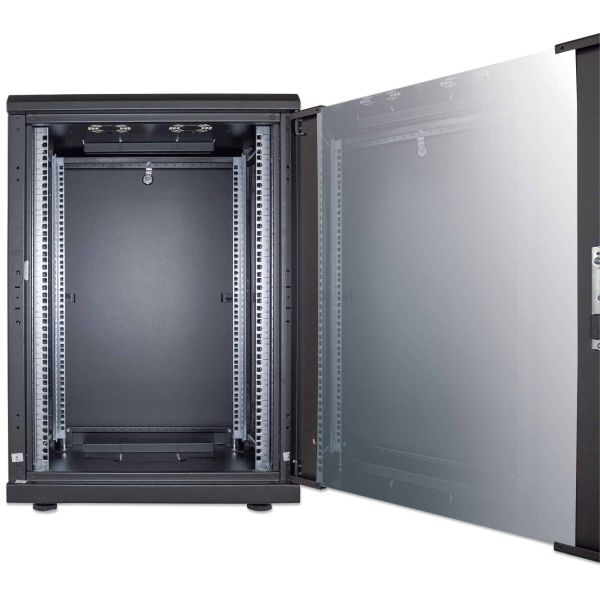 Intellinet 713627 rack 16U Vrijstaande rek Zwart (713627)