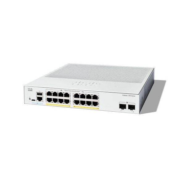 Cisco Cat1300 16-port GE Full PoE 2x1G SFP (C1300-16FP-2G)