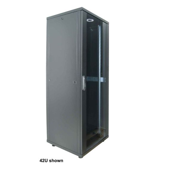 Intellinet 715362 rack 22U Vrijstaande rek Zwart (715362)