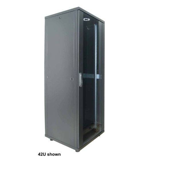 Intellinet 715409 rack 42U Vrijstaande rek Zwart (715409)