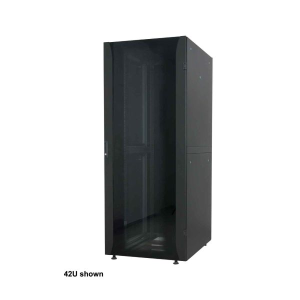 Intellinet 715485 rack 22U Vrijstaande rek Zwart (715485) Intellinet 715485 rack 22U Vrijstaande rek Zwart (715485)